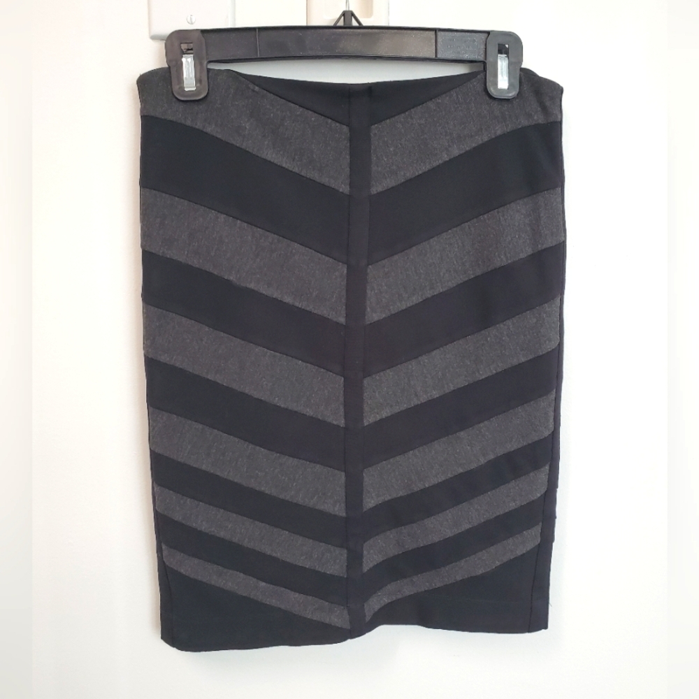 WHBM Chevron Skirt
